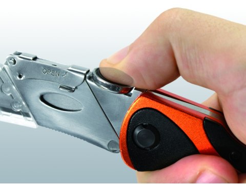 Zestaw narzędzi na prezent BAHCO [GIFTPACK650]: skrobak z ostrzem widiowym 650, nóż turystyczno-sportowy KBSU-01, miara 5m MTC-5