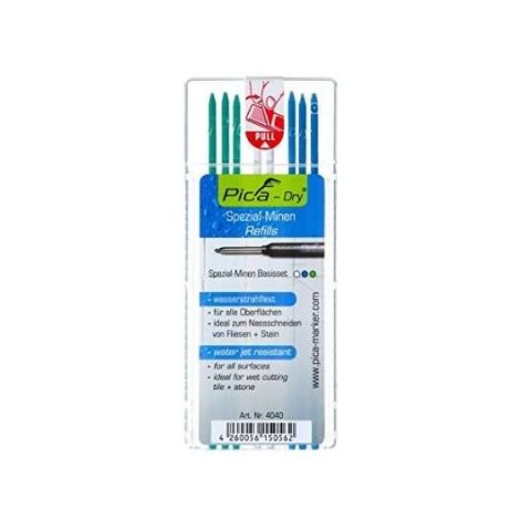 Zestaw ołówek automatyczny, marker teleskopowy, pen i znacznik woskowy do znakowania Master-Set Pica [55020]