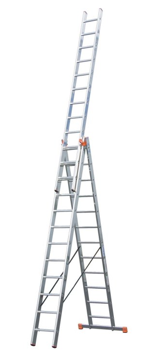 Drabina wielofunkcyjna 3-elementowa 3x12 TRIBILO MONTO KRAUSE [129789]