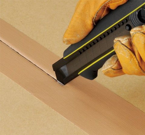 Nóż z chowanym ostrzem łamanym 9 mm i ostrzem płaskim "Driver Cutter" Tajima [470375- DC360]