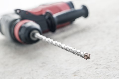 Wiertło widiowe do betonu zbrojonego SDS+, 4-krawędziowe, 24-250/200mm, FORCE X ALPEN [0083502400100]