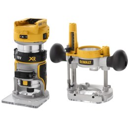 Akumulatorowa frezarka górnowrzecionowa, tuleja zaciskowa 8mm, 18V Li-Ion DeWalt [DCW604N-XJ]