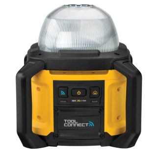 Akumulatorowa lampa robocza LED 360°, 5000 lumenów, 18V Li-lon XR TOOL CONNECT Bluetooth DeWalt [DCL074-XJ]