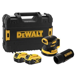 Akumulatorowa szlifierka mimośrodowa 125mm 18V 2x5.0Ah DeWALT [DCW210P2-QW]
