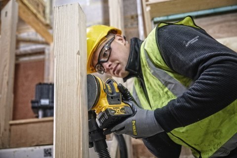 Akumulatorowa szlifierka mimośrodowa 125mm, 18V Li-Ion XR, w skrzyni TStak, DeWALT [DCW210NT-XJ]