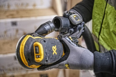 Akumulatorowa szlifierka mimośrodowa 125mm, 18V Li-Ion XR, w skrzyni TStak, DeWALT [DCW210NT-XJ]