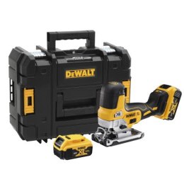 Akumulatorowa wyrzynarka bezszczotkowa XR,18V 2x5,0Ah Li-lon, DeWalt [DCS335P2-QW]