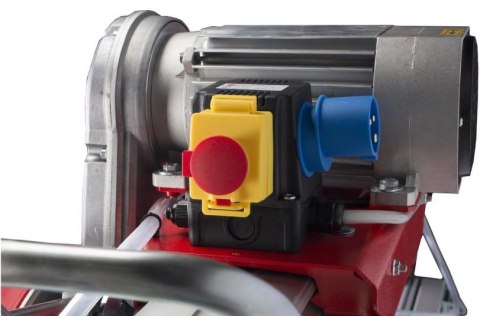 Elektryczna przecinarka na mokro do płytek 148,5cm, DX-350 N 1300 Laser&Level Zero Dust, Rubi [52915]