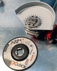 Szlifierka kątowa 125mm, 1400W, X-LOCK Bosch GWX 14-125 [06017B7000]