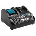 Uniwersalna, dwugniazdowa ładowarka do akumulatorów Makita 10,8V, 12V, 14,4V, 18V DC18RE [198720-9]
