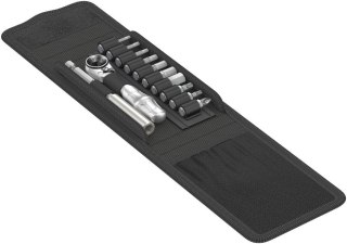 Zestaw narzędzi rowerowych 12szt. z grzechotką Zyklop Mini 1, przedłużką i bitami, Bicycle Set 1 Wera [05004170001]