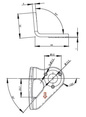Punkt kotwiczenia typu A AT180 ( ZESTAW AT180003 ) PROTEKT