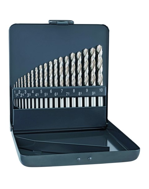 Komplet 19 szt. wierteł do metalu, HSS Super KM-19 Alpen [0000100311100]