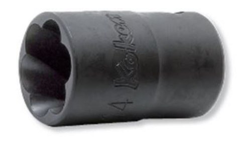 Nasadka udarowa skrętna, wykrętak na kwadrat 3/8" rozmiar 14mm, Koken [3127 14]