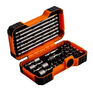 Zestaw 35szt. końcówek i nasadek 1/4" z adapterem, BAHCO [59/S35BC]