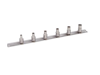 Zestaw 6szt. ręcznych nasadek torx wewnętrzny, na kwadrat 1/4" na listwie, E4-E10, Bahco [6706TE]