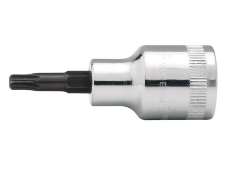 Zestaw nasadek z końcówkami Torx, 1/2", T20-T60, 9 szt. BAHCO [S9TORX]