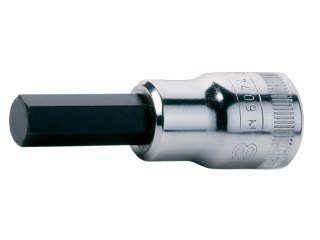 Zestaw nasadek z końcówkami imbus, 1/2", 4-17mm, 9 szt. BAHCO [S9HEX]