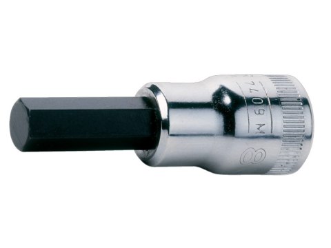 Zestaw nasadek z końcówkami imbus, 1/2", 4-17mm, 9 szt. BAHCO [S9HEX]