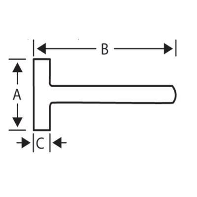 Młot kowalski ślusarski 4000g BAHCO [491-4000]
