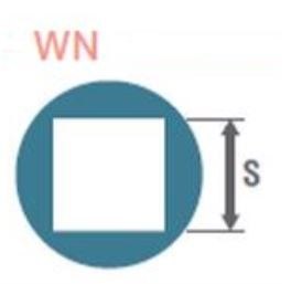 Nasadka udarowa na kwadrat 3/8", mocowanie WN kwadrat, wewnętrzne 17WN, Koken [13400-17WN]