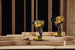 Akumulatorowy zestaw Combo DCD701+DCF801, 12V Li-Ion 2x3,0Ah, DeWALT [DCK2110L2T-QW]