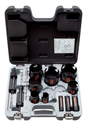 Zestaw 13szt. węglikowych pił otworowych Superior Multi Construction Bahco [3833-SET-207]