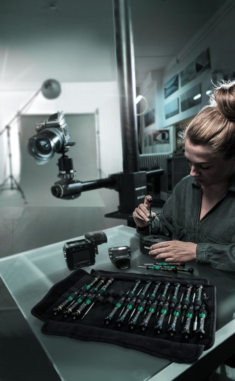 Zestaw 25szt. wkrętaków precyzyjnych Kraftform Micro Big Pack 1, 2go WERA [05134000001]