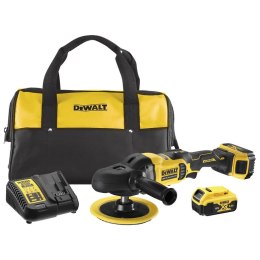 Akumulatorowa polerka rotacyjna 180mm, 18V XR 2x5,0Ah DeWALT [DCM849P2-QW]