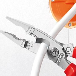 Szczypce 6-cio funkcyjne dla elektroinstalatorów KNIPEX [13 81 200]