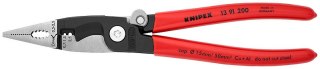 Szczypce 6-cio funkcyjne dla elektroinstalatorów z blokadą Knipex [13 91 200]