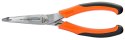 Szczypce chromowane półokrągłe, odgięte 45º, długość 160mm, rękojeść wielokomponentowa, Bahco [2427 GC-160IP]
