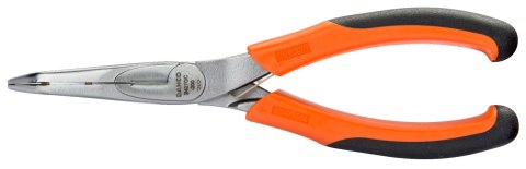 Szczypce chromowane półokrągłe, odgięte 45º, długość 160mm, rękojeść wielokomponentowa, Bahco [2427 GC-160IP]