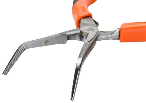 Szczypce chromowane półokrągłe, odgięte 45º, długość 200mm, rękojeść wielokomponentowa, Bahco [2427 GC-200IP]