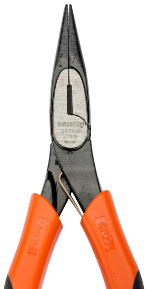 Szczypce chromowane półokrągłe wydłużone 160mm, rękojeść wielokomponentowa, Bahco [2430 GC-160 IP]