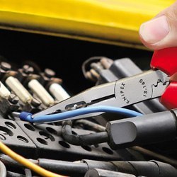 Szczypce do obróbki kabli i przewodów, 0,5-2,5mm² Knipex [13 01 160]