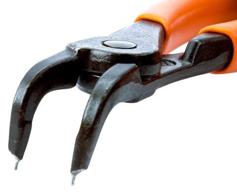 Szczypce do pierścieni Segera zewnętrzne, kątowe 90º, zakres 85-165mm, Bahco [2990-300]