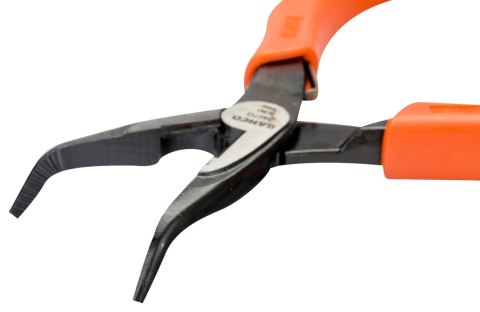 Szczypce półokrągłe, odgięte 45º, długość 200mm, rękojeść wielokomponentowa, Bahco [2427 G-200]