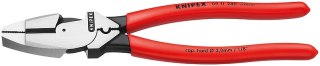 Szczypce uniwersalne, kombinerki typ amerykański, "Lineman's" 240mm Knipex [09 11 240]