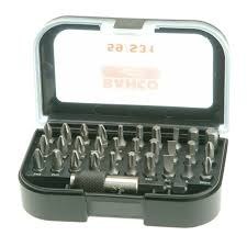 Wkład do wózka narzędziowego z wyposażeniem, 62szt. narzędzi, Bahco [FF1A1007]