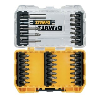 Zestaw 33 szt. końcówek 1/4", SMALL TOUGH CASE+, DeWALT [DT70709-QZ]