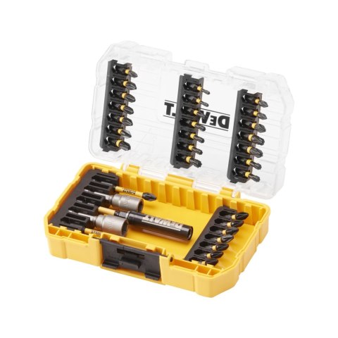 Zestaw 33 szt. końcówek udarowych 1/4" IMPACT TORSION EXTREME, SMALL TOUGH CASE+, DeWALT [DT70742T-QZ]