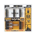 Zestaw 33 szt. końcówek udarowych 1/4" IMPACT TORSION EXTREME, SMALL TOUGH CASE+, DeWALT [DT70742T-QZ]