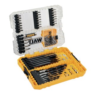 Zestaw 57 szt. końcówek PH, PZ, TX, wierteł do drewna DeWALT [DT70758-QZ]