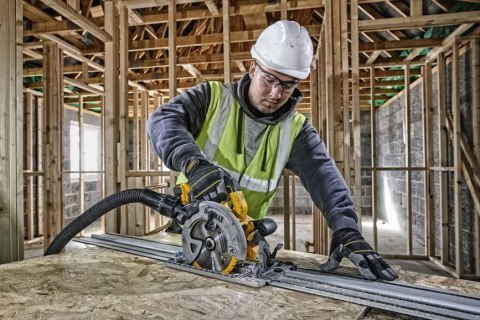 Akumulatorowa bezszczotkowa pilarka tarczowa DeWALT [DCS572NT-XJ] 18V XR