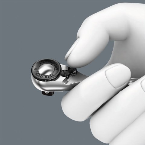 Klucz Zyklop Mini 3 z grzechotką i zabierakiem na kwadrat 1/4", 60 zębów, 87mm, 8008 A Wera [05003793001]