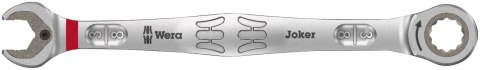 Klucz płasko-oczkowy z grzechotką 3/8", Joker 6000, WERA [05073281001]