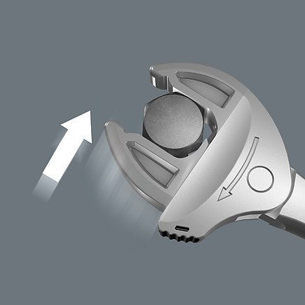 Samonastawny klucz regulowany Joker XS, 117mm, rozstaw szczęk 7-10mm, 1/4"-3/8", serii Joker 6004, WERA [05020099001]