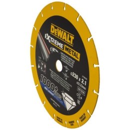 Tarcza diamentowa do cięcia stali, 230/22,23/2,1mm, serii EXTREME® METAL, DeWalt [DT40255-QZ]