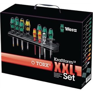 Zestaw 12szt. wkrętaków uniwersalnych, Kraftform XXL 2, WERA [05051011001]